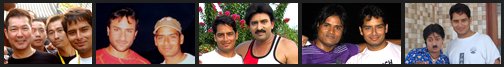 Gajanand Rajput with Celebrities